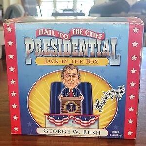 Collectible Presidential Jack-in-the-Box.